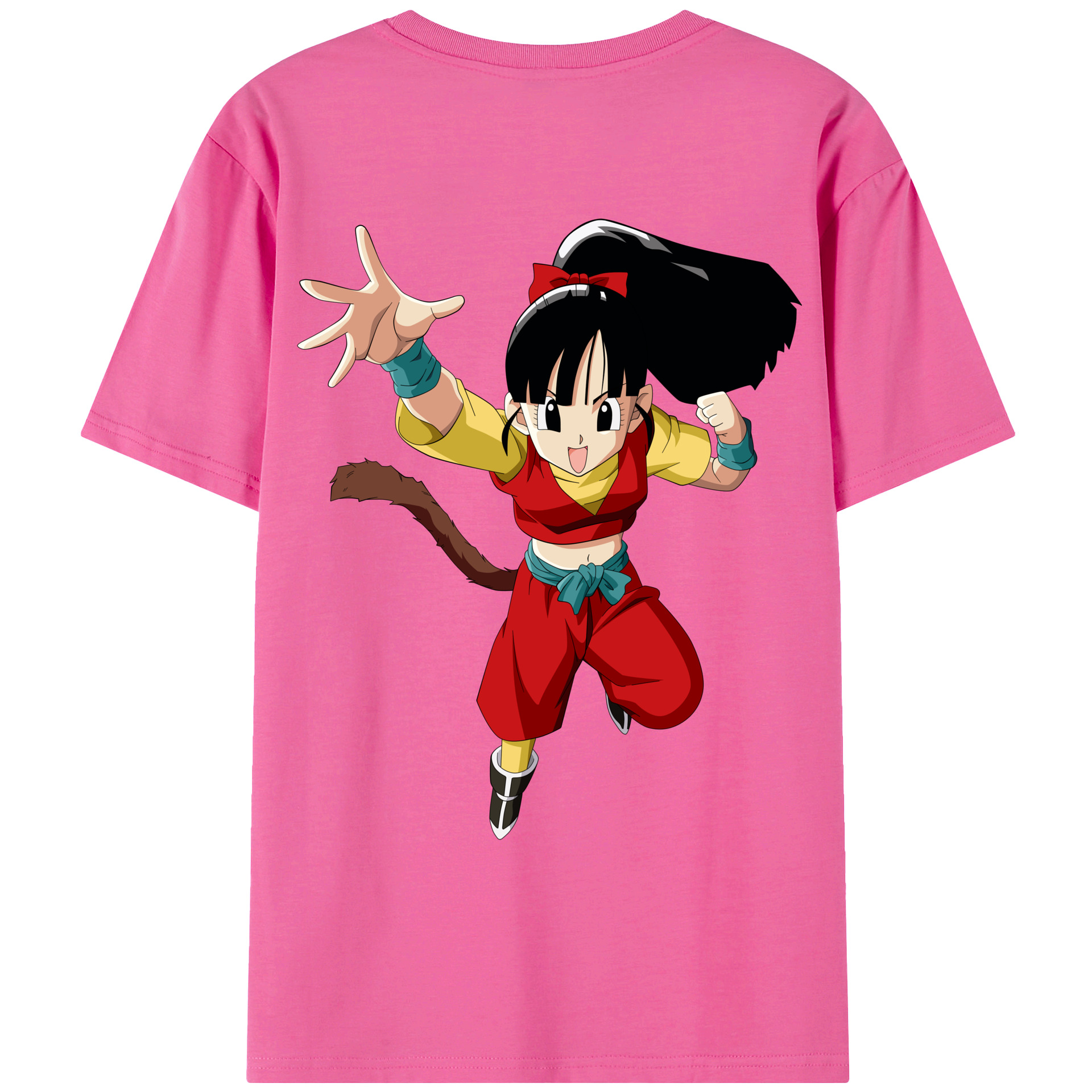 （画像用） ドラゴンボール パン DRAGON BALL Pan レディース半袖Tシャツ(バックプリント)